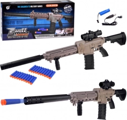 Veliki automatski pjenasti blaster s optikom i spremnikom