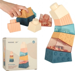 Montessori senzorički toranj od građevnih kocki