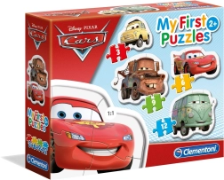 Clementoni moje prve puzzle Auta 4u1 (3, 6, 9, 12 dijelova)