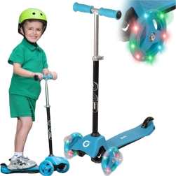 EVO dječji tricikl romobil Light Up Mini Cruiser plavi