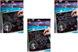 ARTLOVER Slikovnica s perlama Sova 20x25 cm