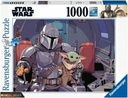 Ravensburger slagalica STAR WARS: THE MANDALORIAN 1000 dijelova
