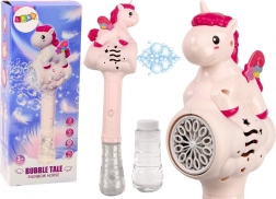Stroj za izradu sapunastih mjehurića Pink Unicorn Wand