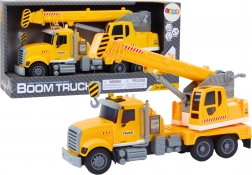 Žuti teretni dizalica s frikcijskim pogonom i svjetlosnim i zvučnim efektima