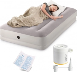 na napuhavanje madrac 191 × 99 × 30 cm za jednu osobu s USB pumpom Intex