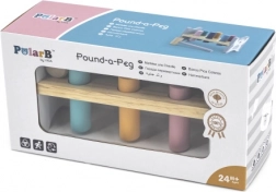 VIGA PolarB Drvena klupa s čekićem – Montessori igračka