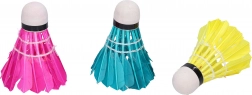 Šarene loptice za badminton, 3 kom