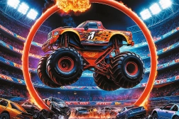 Puzzle Monster Truck 60 dijelova