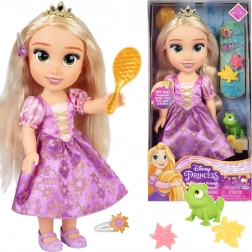pjevajuća lutka disney princeza rapunzel s priborom 35 cm