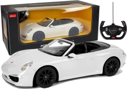 RC auto Porsche 911 Carrera S Rastar 1:12 – Bijela