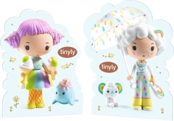 Dekorativne siluete Tinyly od kartona DJECO za izloge i police