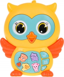 Interaktivna sovičica sa svjetlima i zvukovima – žuta