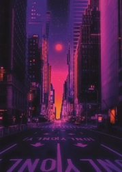 Puzzle RAVENSBURGER Neonski grad 1000 dijelova