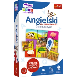 Edukativna igra Engleski za predškolce - Mali Istraživač Trefl