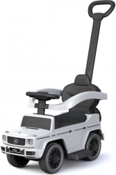 Dječje guralo s vodilicom MERCEDES-BENZ G-Class Baby Mix bijelo