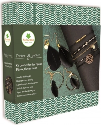 Izrada nakita – bižuterija s crnim perima