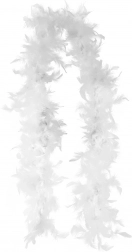 Bijeli boa s perjem 2 metra