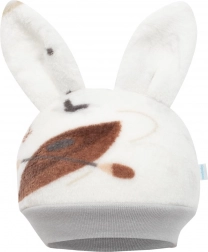 dječja wellsoft kapica s uškama New Baby Eskimo