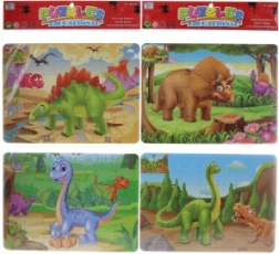 Puzzle dino 48 dijelova i bojanke