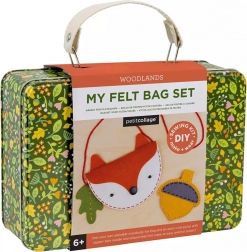 kreativni set torbica lisica i novčanik žir PETIT COLLAGE