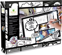 Artissimo - Kreativni set Manga sa svjetlosnim tabletom