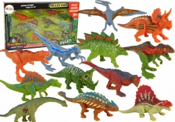 Set figurica dinosaura, 12 kom – šarene gumene igračke