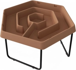 Masterkidz šesterokutni stol za vodu i pijesak labirint s podesivom visinom