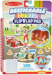 Paw Patrol ponovno ljepljive naljepnice Flip‑Flap – klasične misije