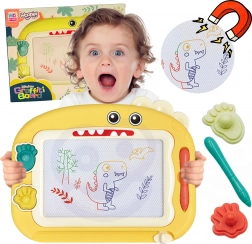 Znikopis magnetska ploča s dinosaurima