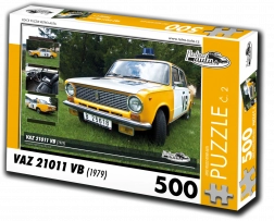 Puzzle Retro Automobili VAZ 21011 VB 1979 500 dijelova