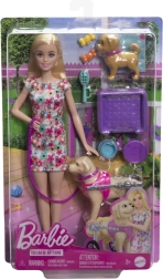 Barbie s psićem u kolicima