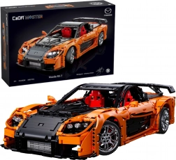 Konstrukcijski set CaDA RC sportski automobil MAZDA RX-7 56 cm, 3305 dijelova
