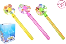 Puhalo za mjehuriće s vjetrenjačom 76 ml, 34 cm – češko pakiranje