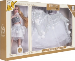 Lutka s suknjom za dijete – usklađen set za presvlačenje