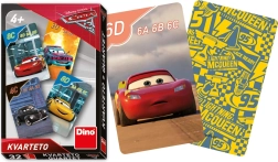 Dino kvartet kartice za igru s motivom Cars 3