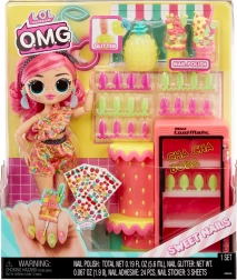 L.O.L. Surprise O.M.G. Sweet Nails Pinky Pops – voćni nail art set s lutkom