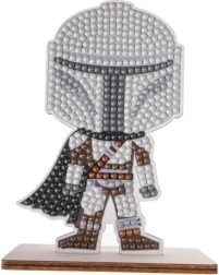 Dijamantno slikanje Crystal Art Buddies Star Wars: The Mandalorian – samostalna dekorativna figurica