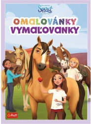 Bojanka Spirit – konji 20 × 27,3 cm, 24 stranica