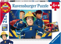 Ravensburger slagalica Vatrogasac Sam 2×24 dijelova