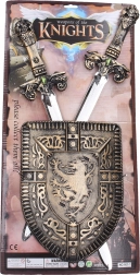 Dječji set štita i dva mača 60 cm