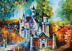 Puzzle Dvorac Neuschwanstein 1500 dijelova