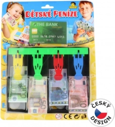 Dječja blagajna s eurima