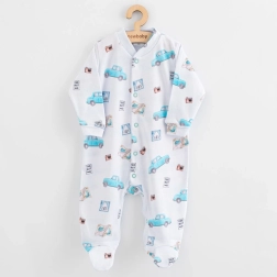 Dječji kombinezon New Baby Classic II s autićima, vel. 62 (3–6 mjeseci)