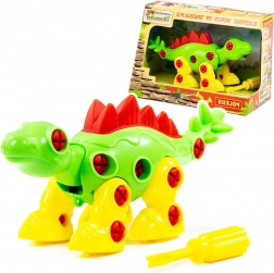 Vijčani stegosaur – dječji konstrukcijski set