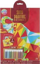 Kreativni set Slikanje pijeskom po brojevima