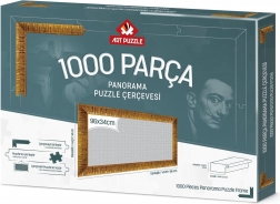 Okvir za puzzle 96x34 cm zlatni