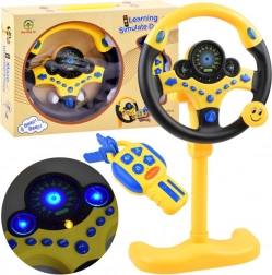 Interaktivni dječji volan na stalku s daljinskim upravljačem i ključevima