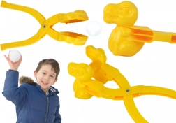 Snježni kalup – dinosaurus proizvođač snježnih kugli, žuti