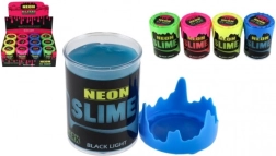 Neonski slajm 160 g, svijetli pod UV/black light, 4 boje
