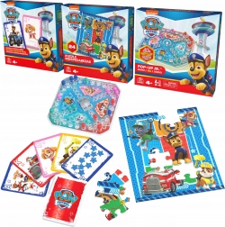 Paw Patrol 3-u-1: pop-up društvena igra, jumbo karte i puzzle od 24 dijela